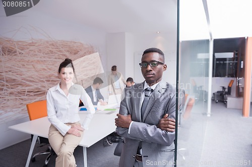 Image of business people group at office