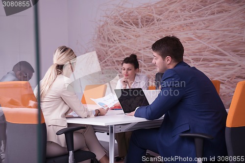 Image of business people group at office