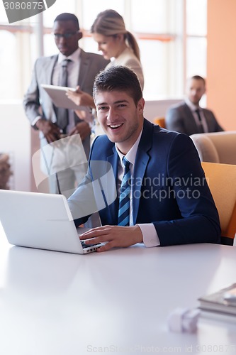 Image of business people group at office