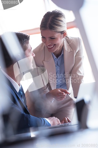 Image of business man at the office