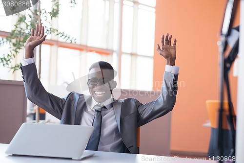 Image of African American businessman