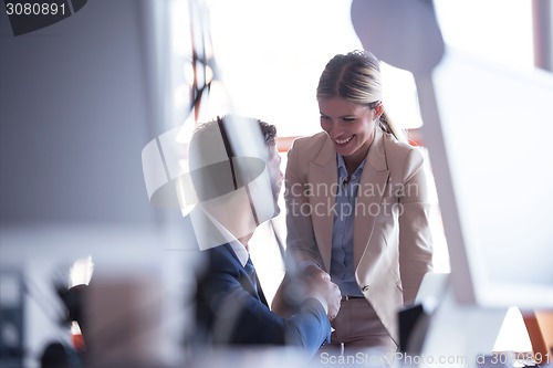 Image of business man at the office