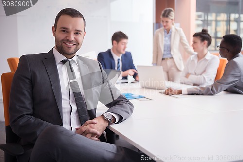 Image of business people group at office