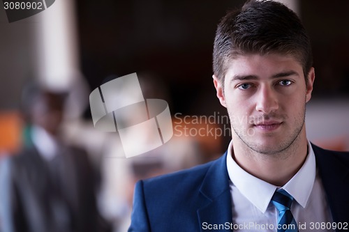 Image of business man at the office
