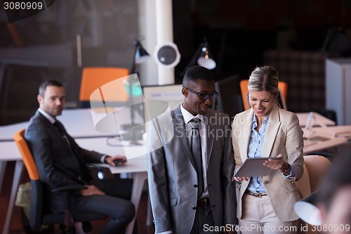 Image of business people group at office