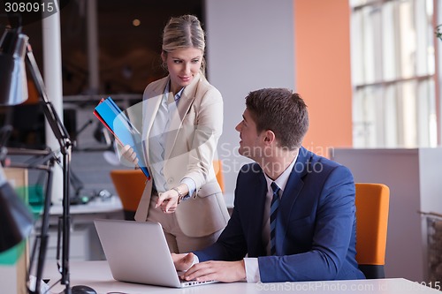 Image of business people group at office