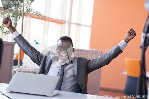 Image of African American businessman