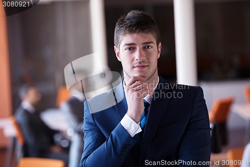 Image of business man at the office