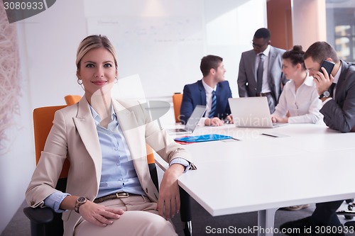 Image of business people group at office