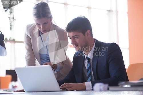 Image of business man at the office