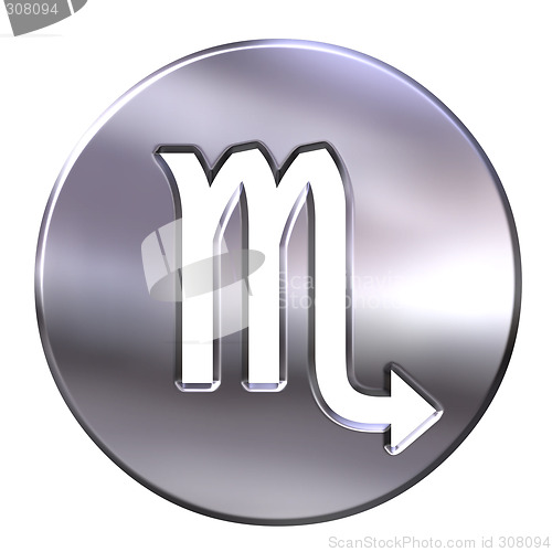 Image of 3D Silver Scorpio