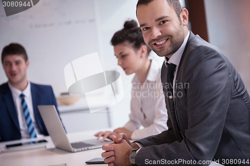 Image of business people group at office