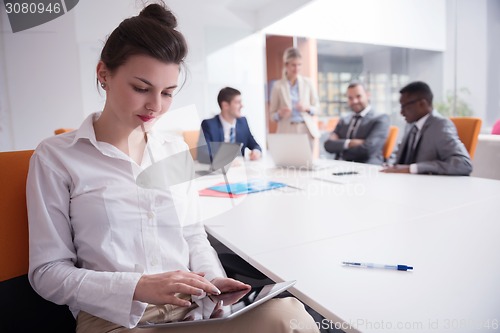 Image of business people group at office