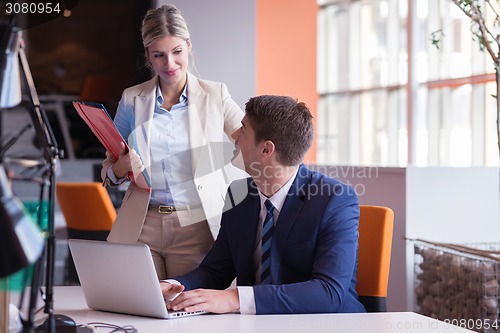Image of business people group at office