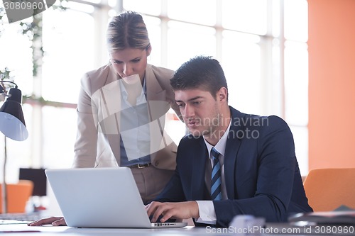 Image of business man at the office