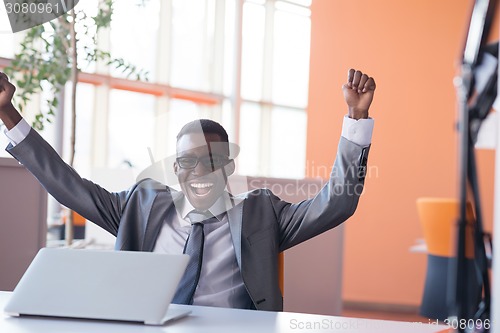 Image of African American businessman