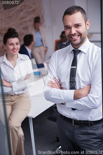 Image of business people group at office