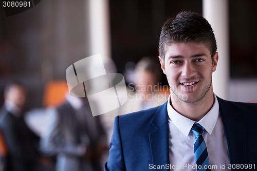 Image of business man at the office