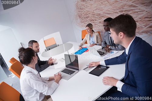 Image of business people group at office