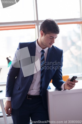 Image of business man at the office