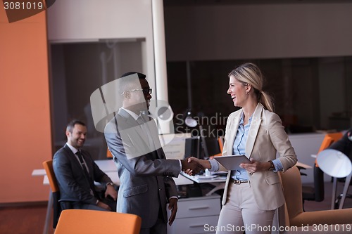 Image of business people group at office