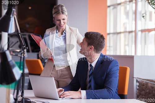 Image of business people group at office