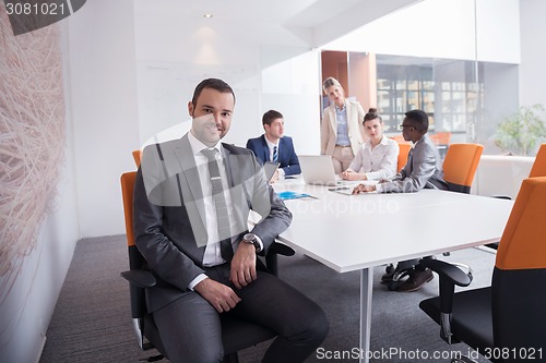 Image of business people group at office