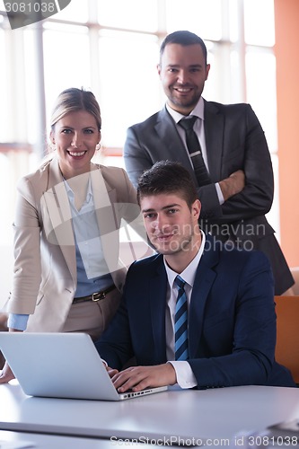 Image of business man at the office