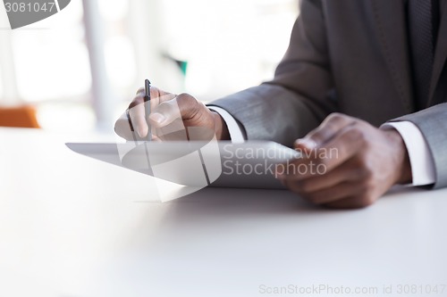 Image of African American businessman