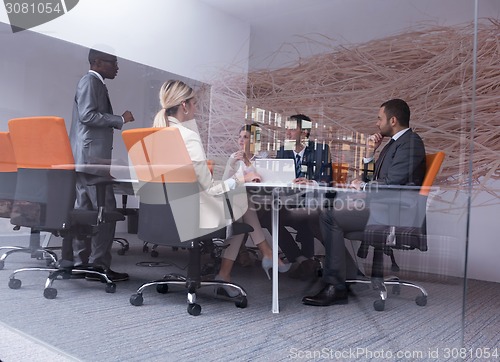 Image of business people group at office
