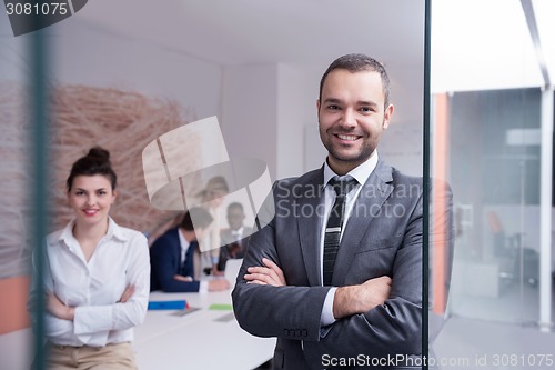 Image of business people group at office