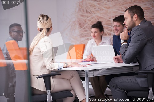 Image of business people group at office