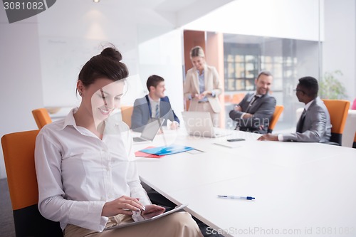 Image of business people group at office