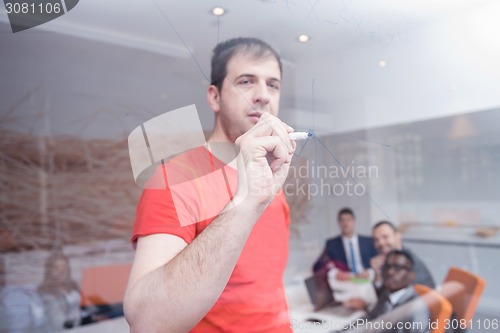 Image of business people group at office