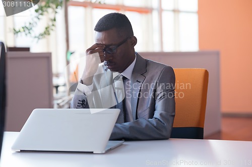 Image of African American businessman