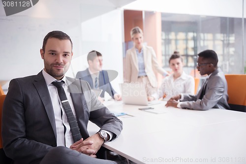 Image of business people group at office