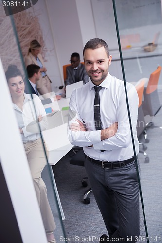 Image of business people group at office