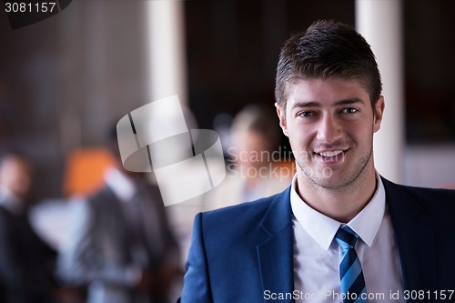 Image of business man at the office