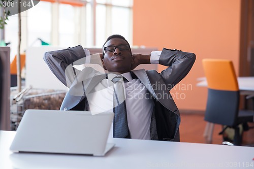 Image of African American businessman