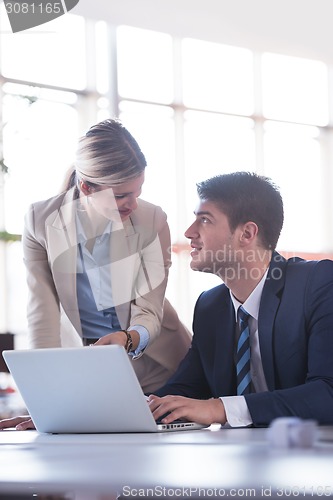 Image of business man at the office