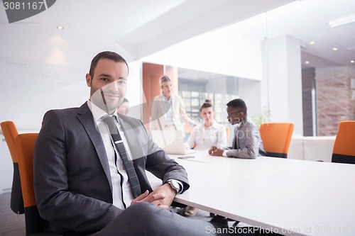 Image of business people group at office