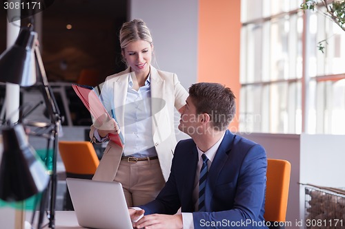 Image of business people group at office