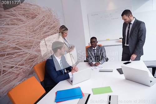 Image of business people group at office