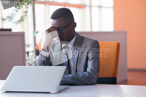 Image of African American businessman