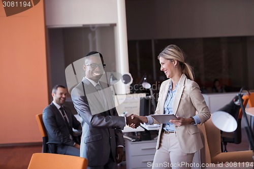 Image of business people group at office