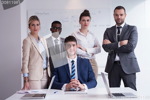 Image of business people group at office