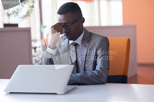 Image of African American businessman