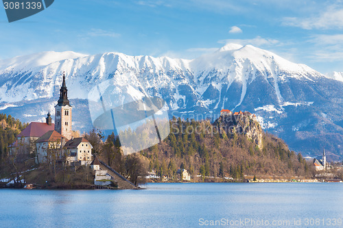 Image of Bled, Slovenia, Europe. 