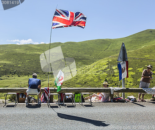 Image of Spectator of Le Tour de France