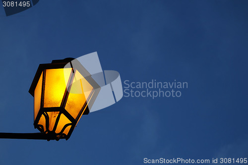 Image of Classic Street Lamp Detail